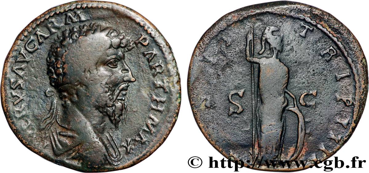 LUCIUS VERUS Sesterce XF/VF