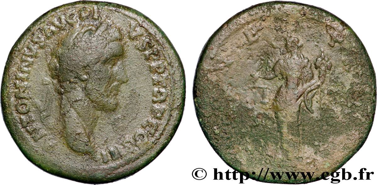 ANTONINUS PIUS Sesterce VF/VF