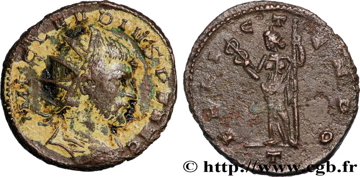 CLAUDIUS II GOTHICUS Antoninien VF/AU