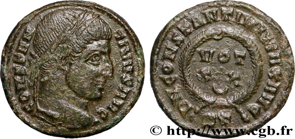 CONSTANTINE I THE GREAT Centenionalis ou nummus AU