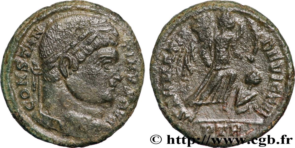 CONSTANTINE I THE GREAT Centenionalis ou nummus XF