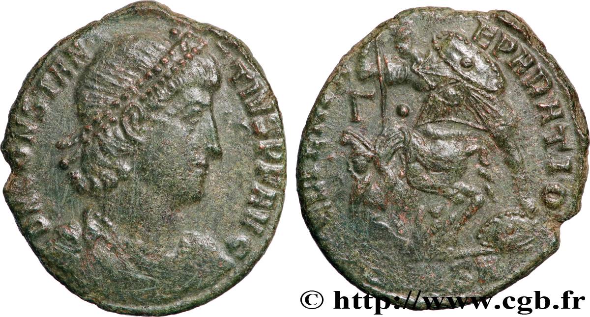 CONSTANTIUS II Maiorina, (MB, Æ 2) XF