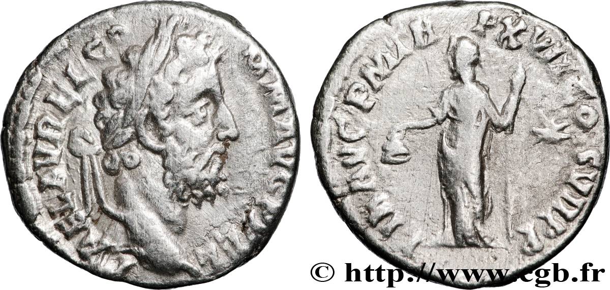 COMMODUS Denier XF