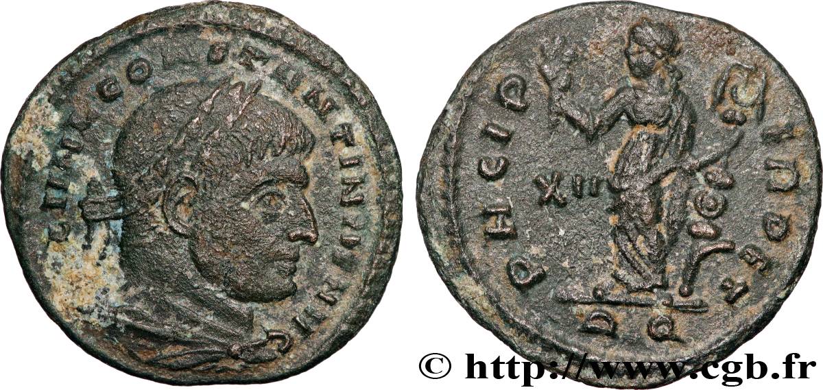 CONSTANTINE I THE GREAT Douze nummi ou deniers XF/AU