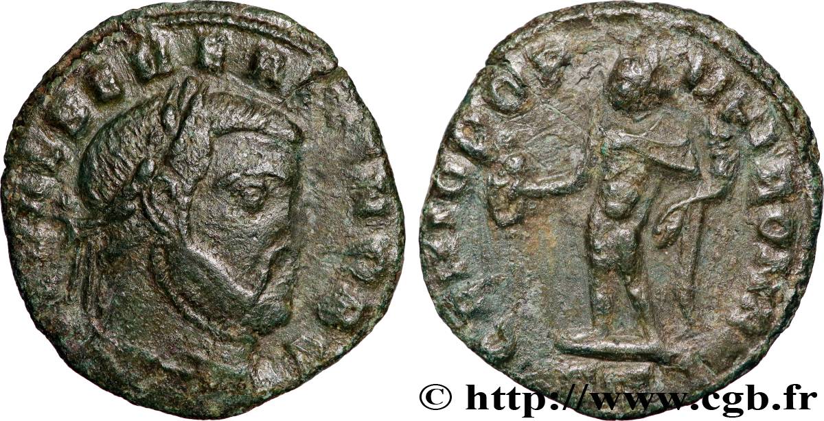 SEVERO II Quart de follis ou quart de nummus BC+