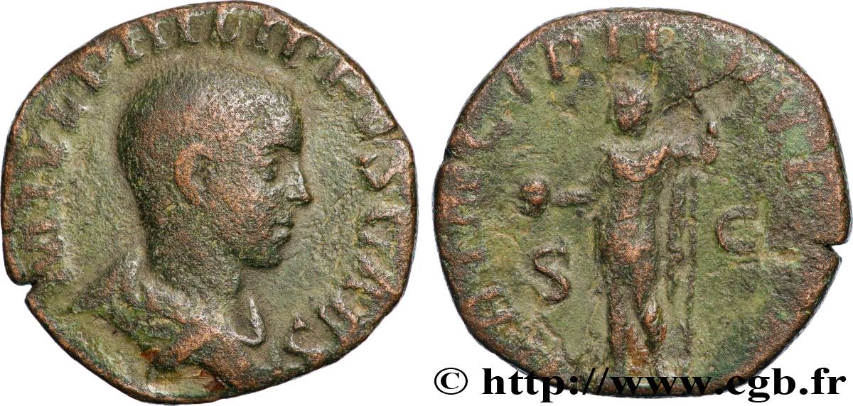 PHILIPPUS II Sesterce VF