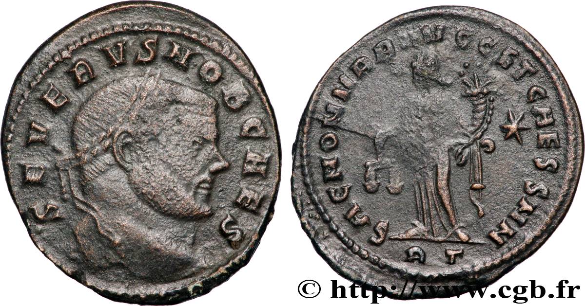 SEVERUS II Follis ou nummus fVZ