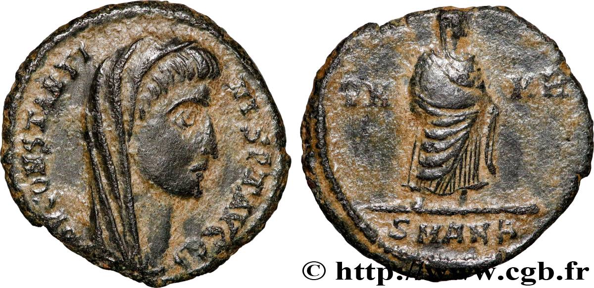 CONSTANTIN Ier LE GRAND Centenionalis ou nummus TTB+/TTB