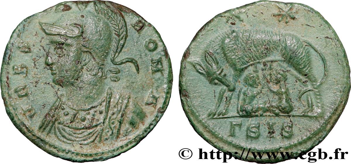 ROMA Centenionalis ou nummus AU
