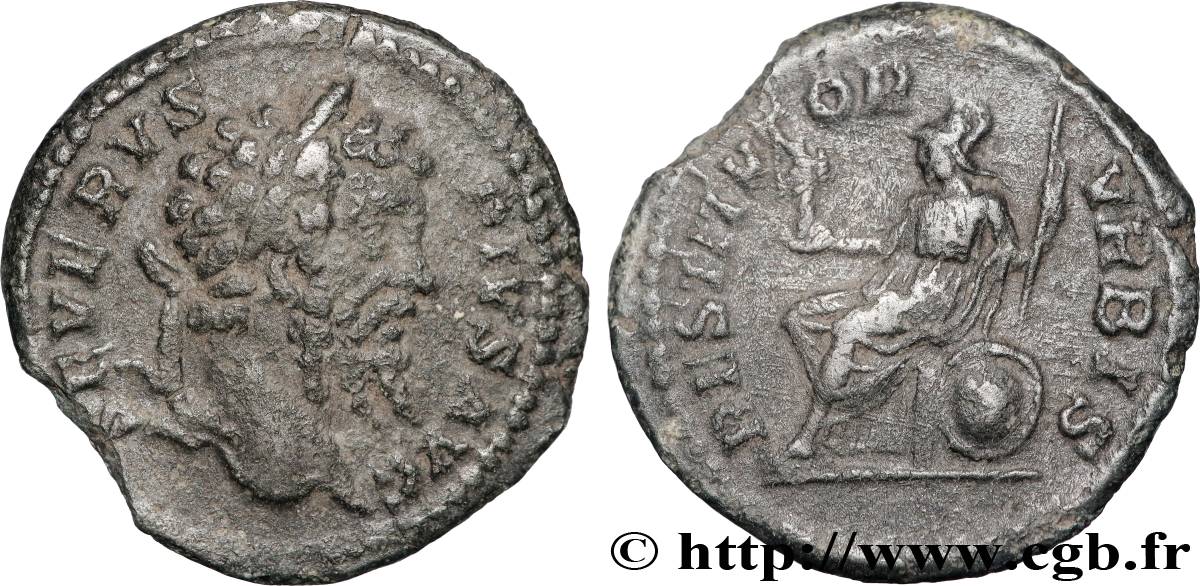 SEPTIMIUS SEVERUS Denier XF