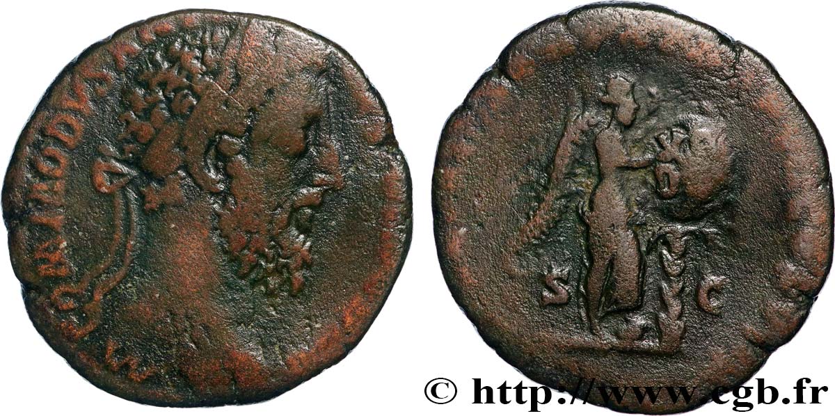 COMMODUS Sesterce VF/VF