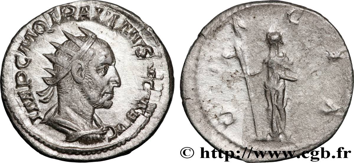 TRAIANUS DECIUS Antoninien VZ/SS