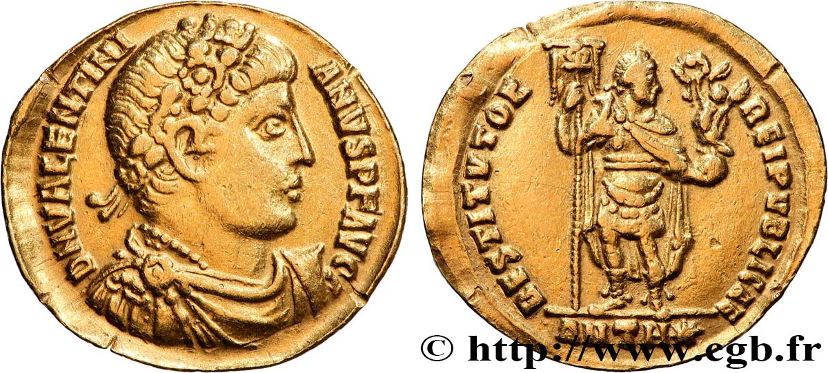 VALENTINIEN Ier  Solidus TTB+