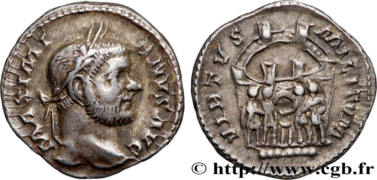MAXIMIEN HERCULE Argenteus TTB+