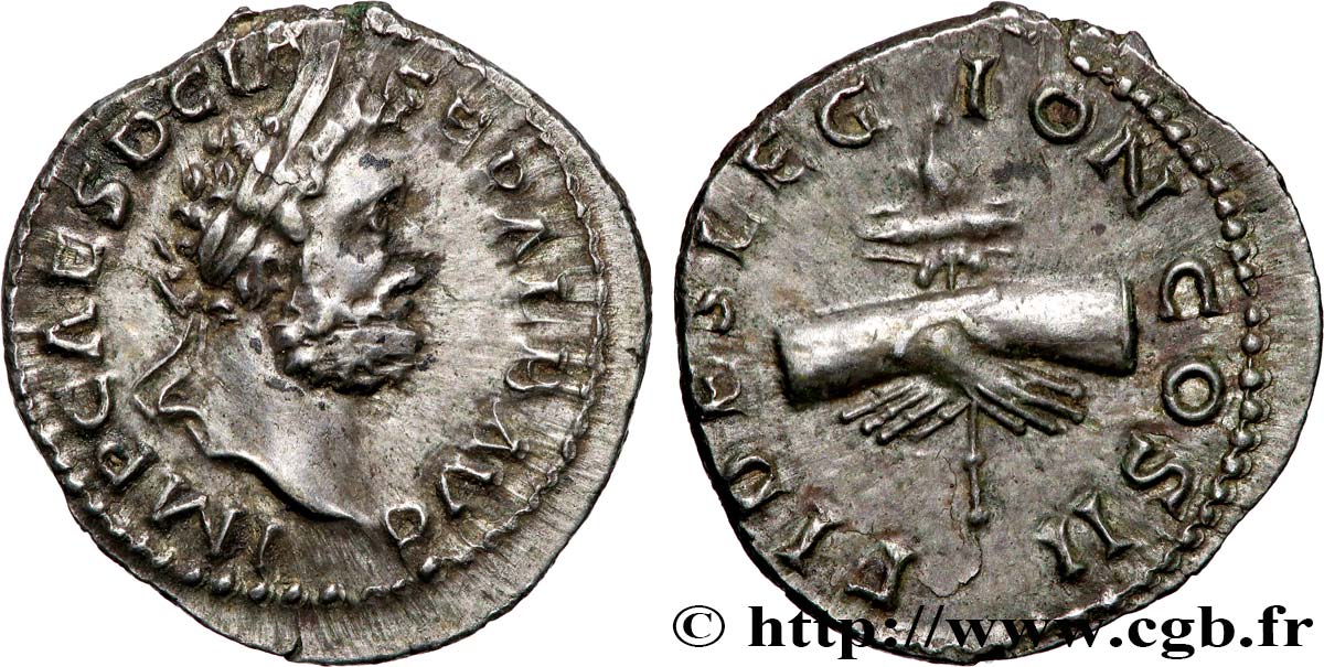 CLODIUS ALBINUS Denier fVZ