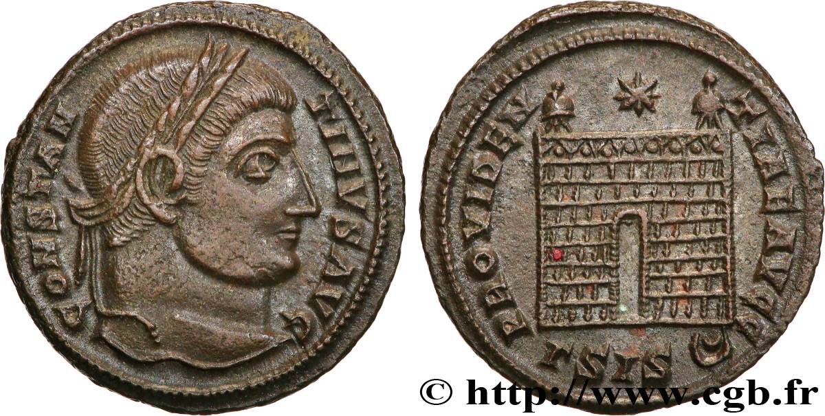 CONSTANTIN Ier LE GRAND Centenionalis ou nummus SUP