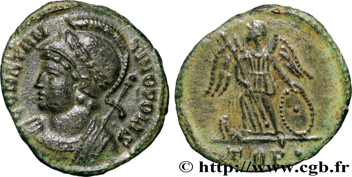 CONSTANTINOPOLIS Centenionalis ou nummus AU