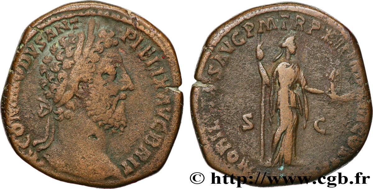 COMMODUS Sesterce VF