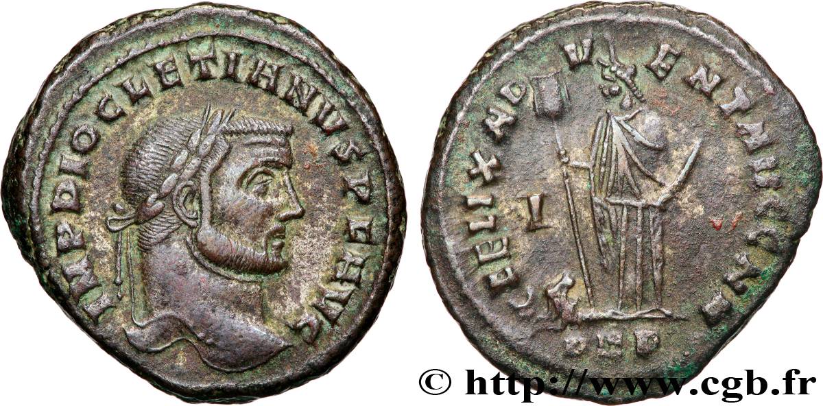 DIOCLÉTIEN Follis ou nummus TTB+