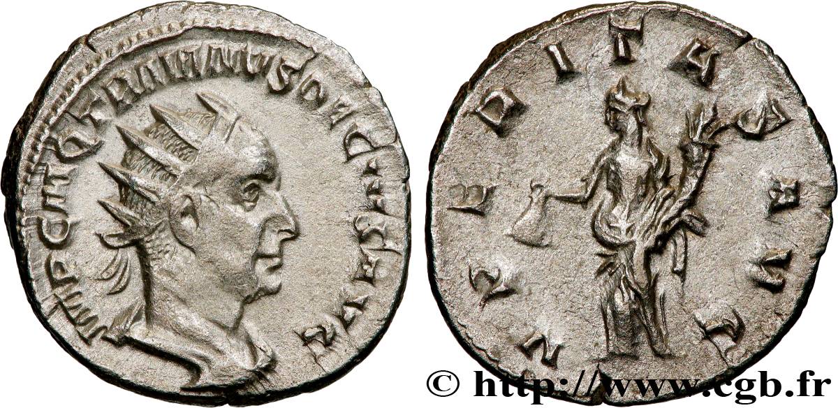 TRAJAN DÈCE Antoninien TTB+