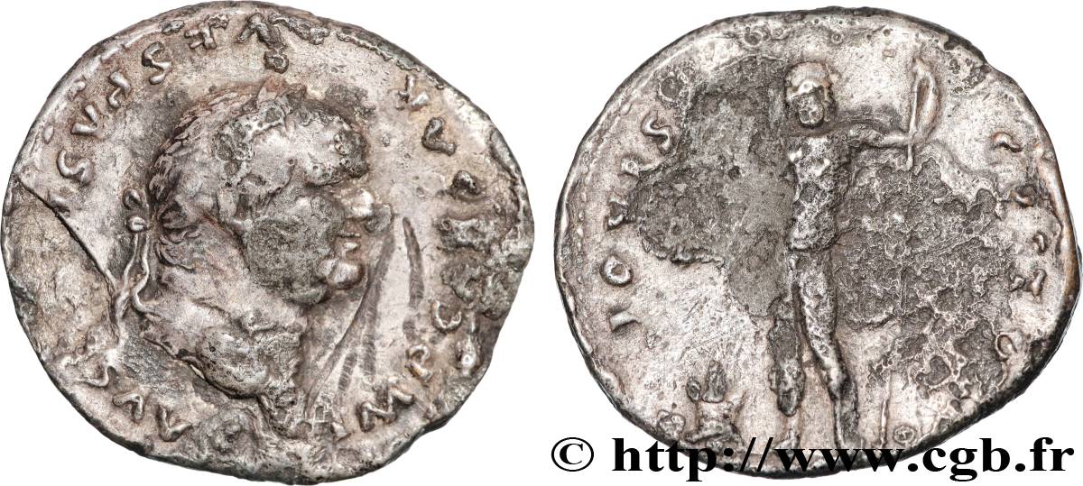 VESPASIANUS Denier fSS