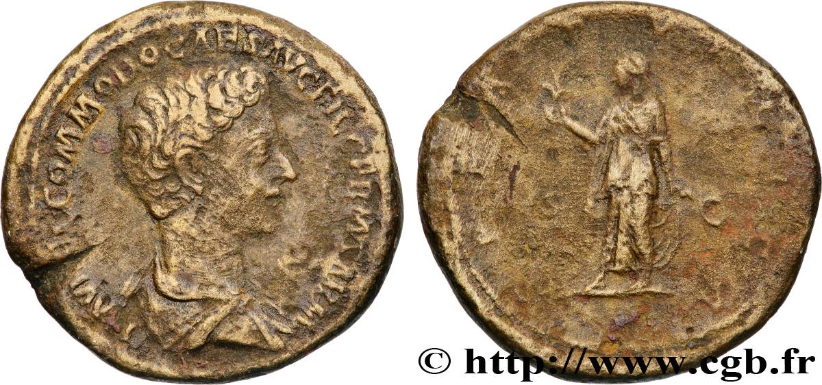 COMMODUS Sesterce VF