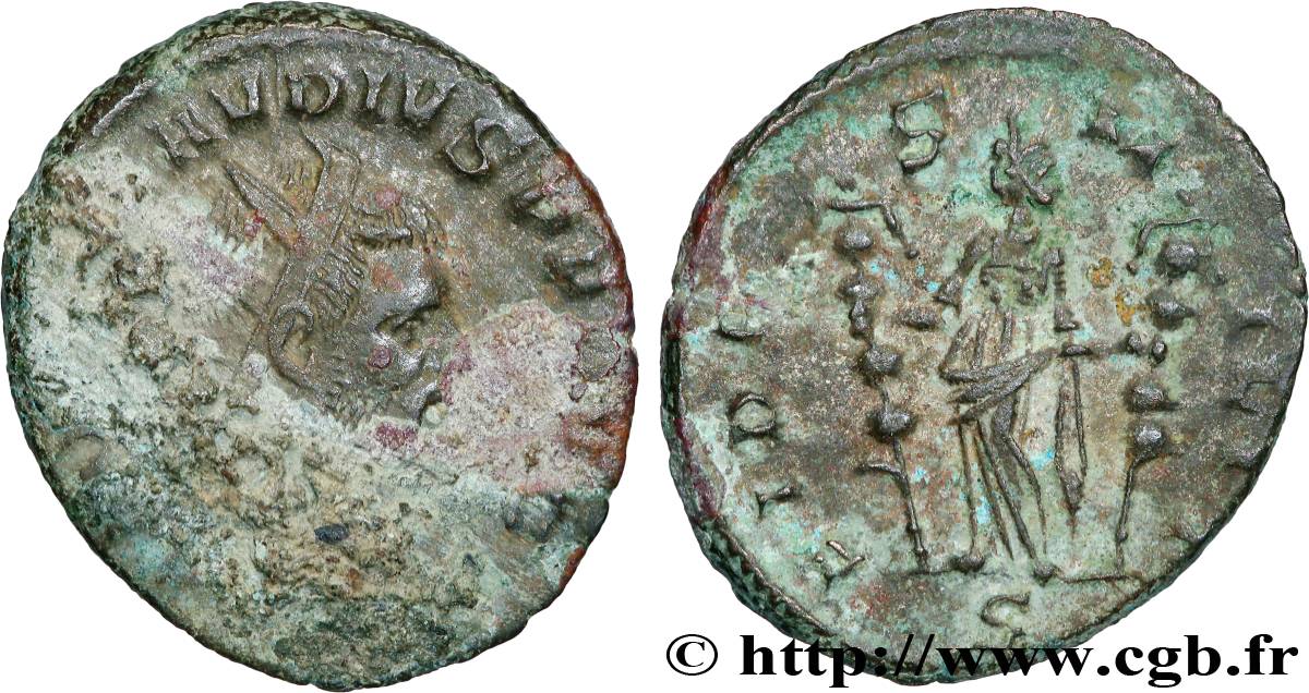 CLAUDIUS II GOTHICUS Antoninien XF