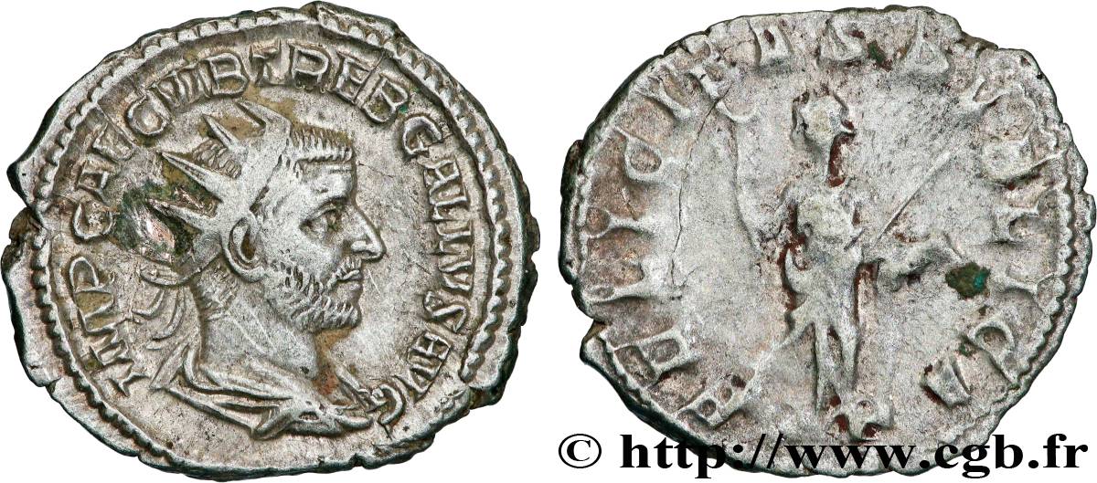 TREBONIANUS GALLUS Antoninien AU/XF