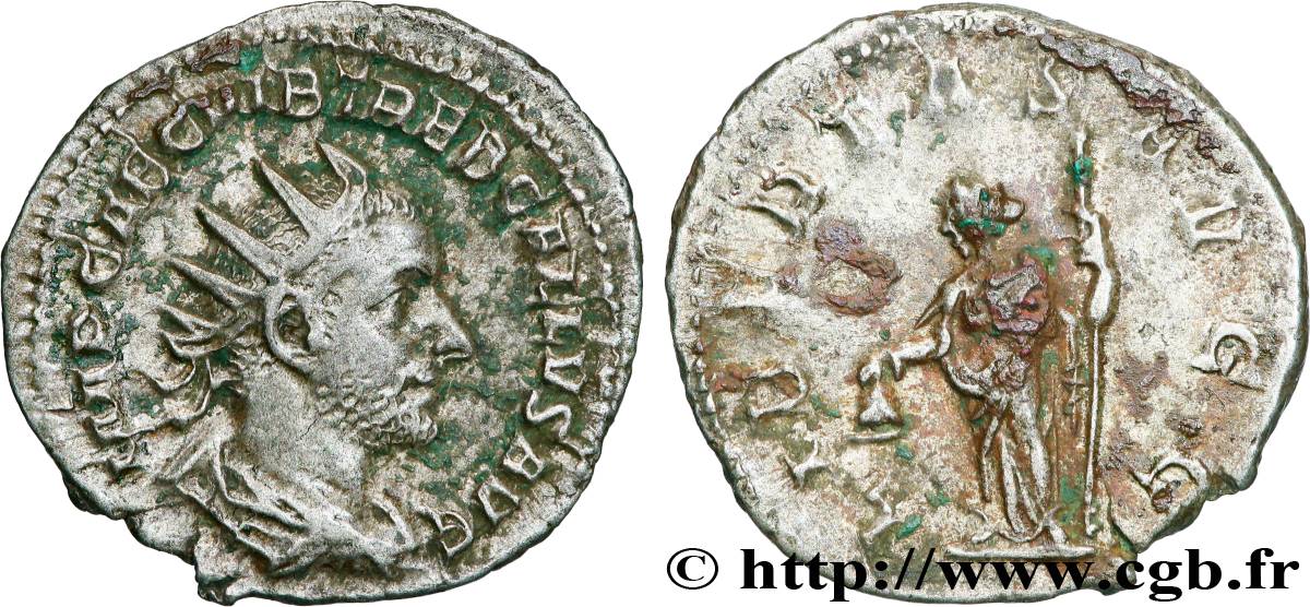 TREBONIANUS GALLUS Antoninien AU