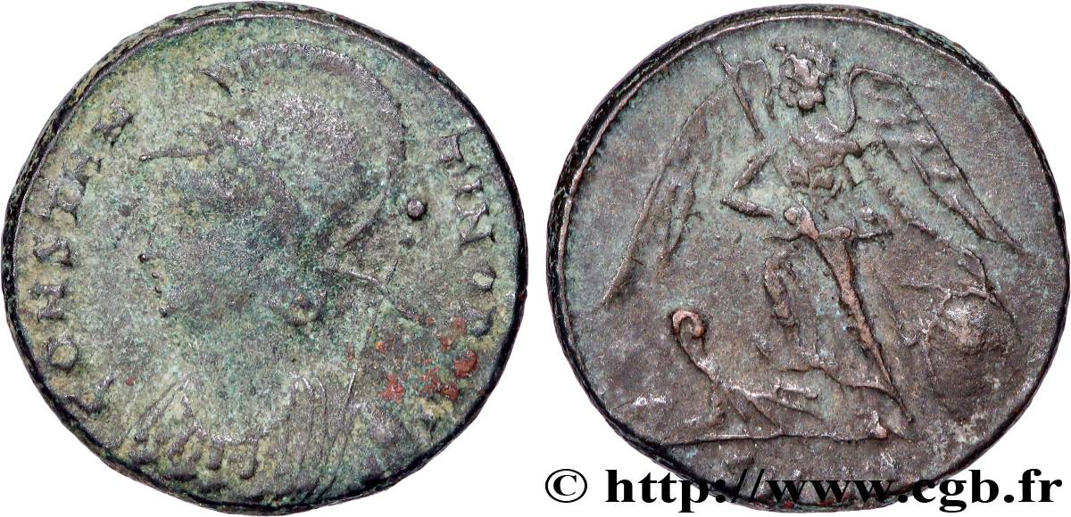 CONSTANTINOPLE Centenionalis ou nummus TTB