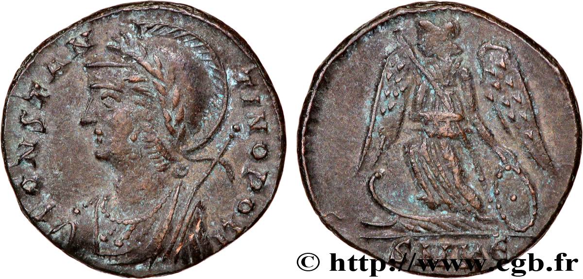 CONSTANTINOPOLIS Centenionalis ou nummus AU