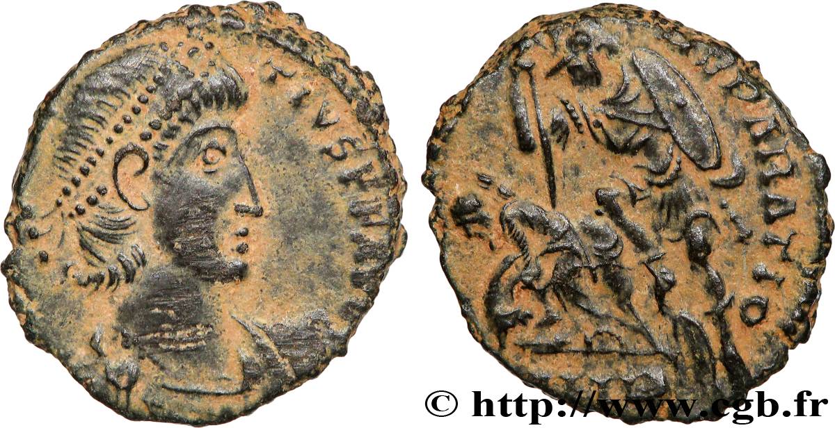 CONSTANTIUS II Maiorina réduite, (PB, Æ 3) SS