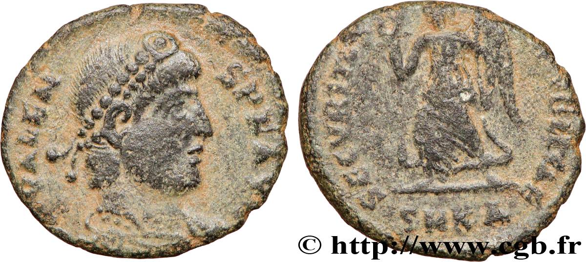 VALENS Nummus, (PB, Æ 3) TTB
