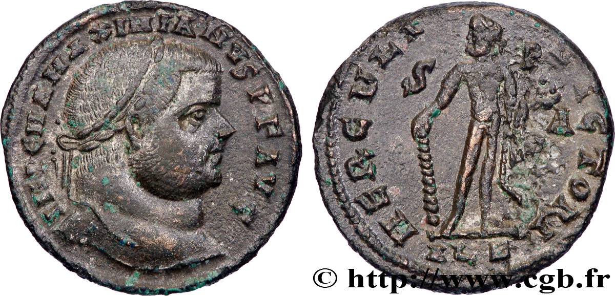 MAXIMIANUS HERCULIUS Follis ou nummus AU