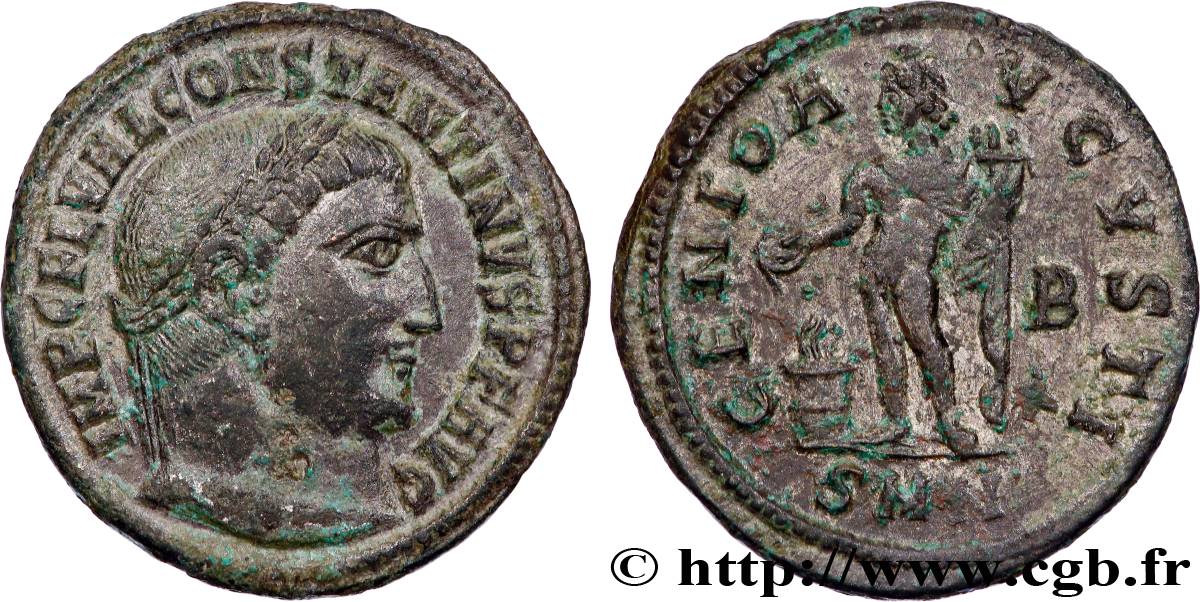 CONSTANTINE I THE GREAT Follis AU