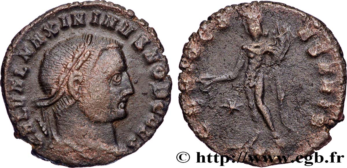 MAXIMINUS II DAIA Follis ou nummus AU/XF