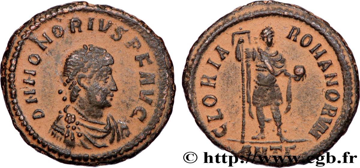 HONORIUS Maiorina pecunia AU