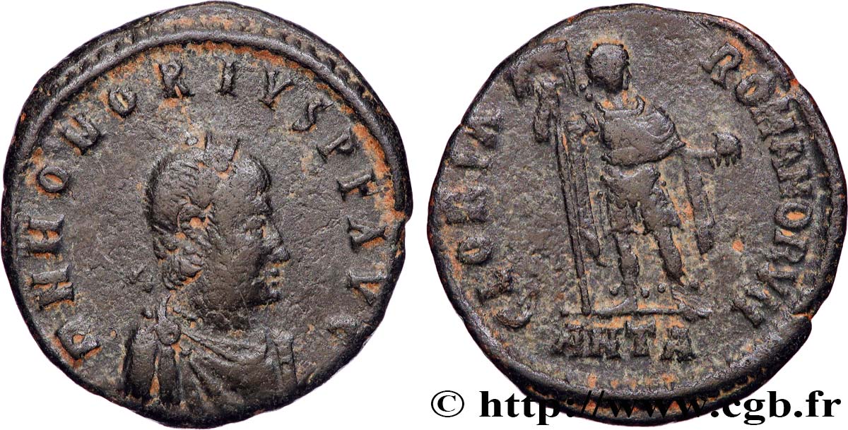 HONORIUS Maiorina pecunia XF