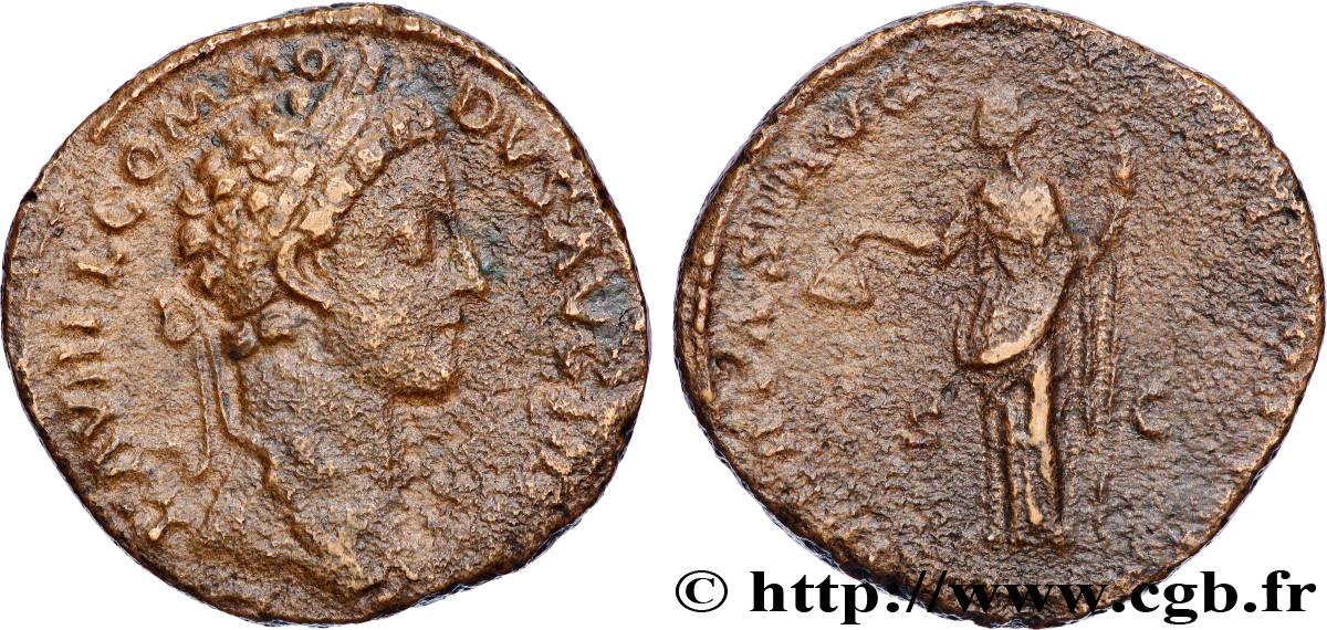 COMMODUS Sesterce VF