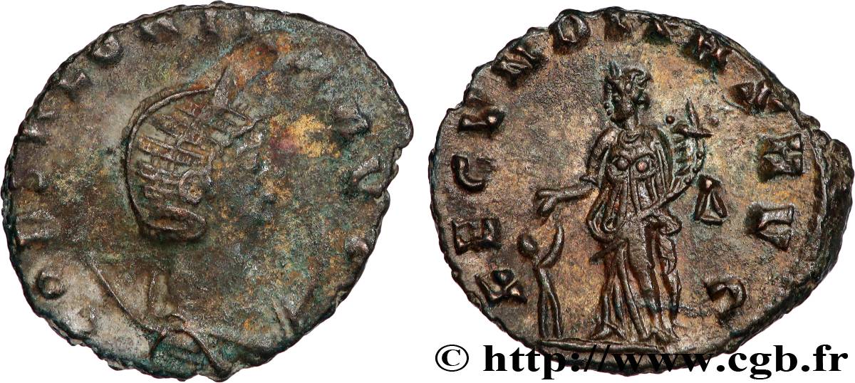SALONINA Antoninien XF/AU