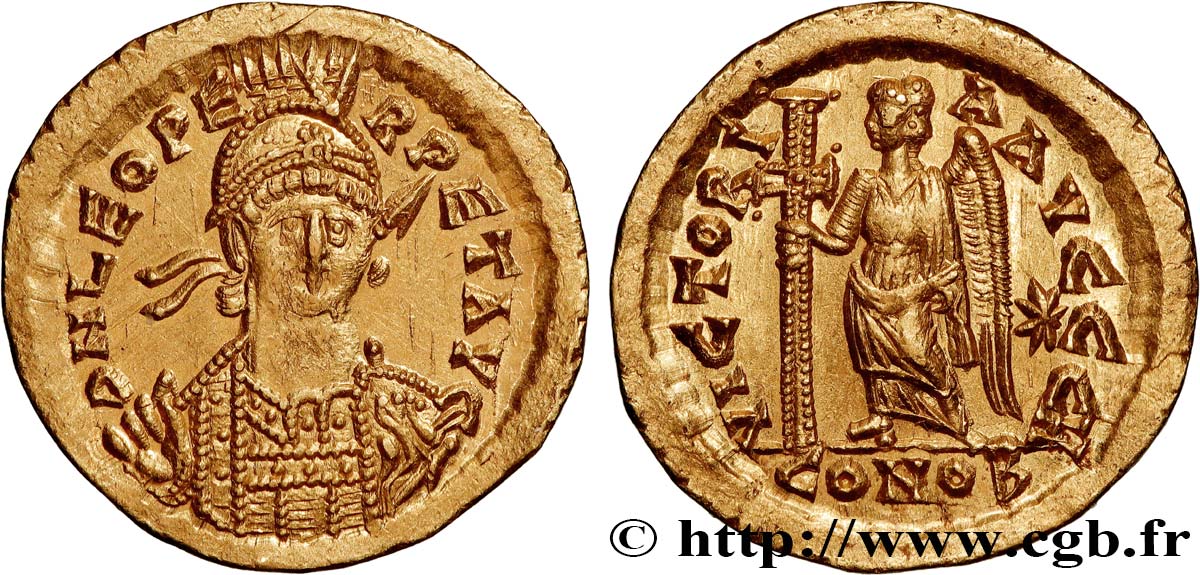 LEO I Solidus  MS