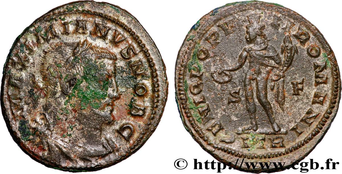 GALERIUS Follis ou nummus XF