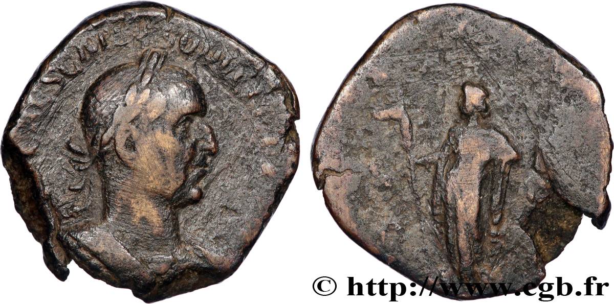 TRAJAN DECIUS Sesterce XF/VF