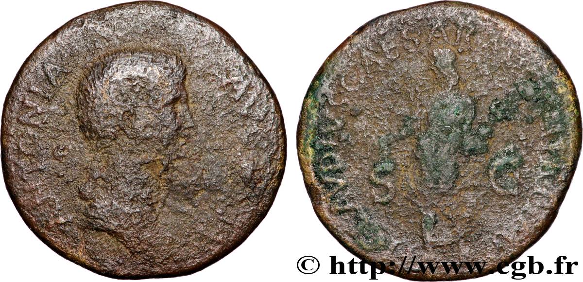 ANTONIA Dupondius VF