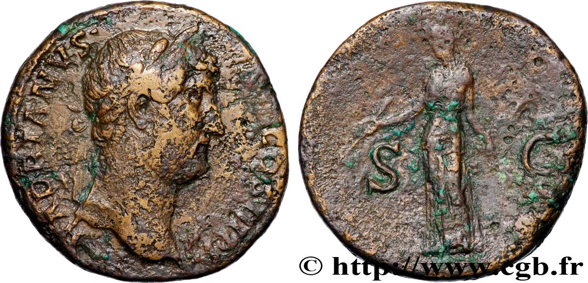 HADRIAN Sesterce VF