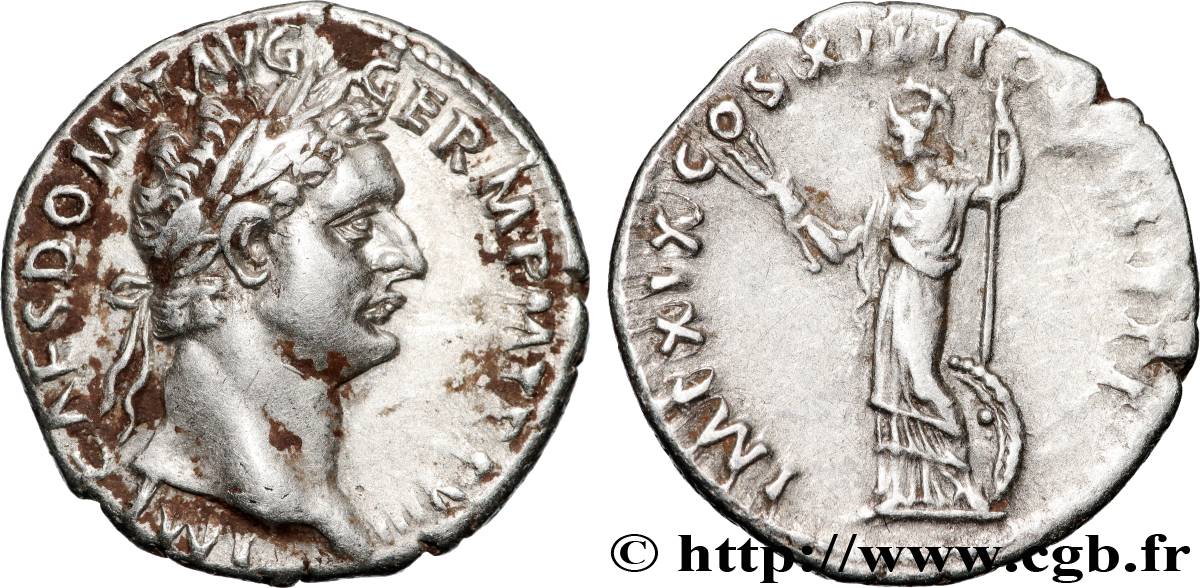 DOMITIANUS Denier AU