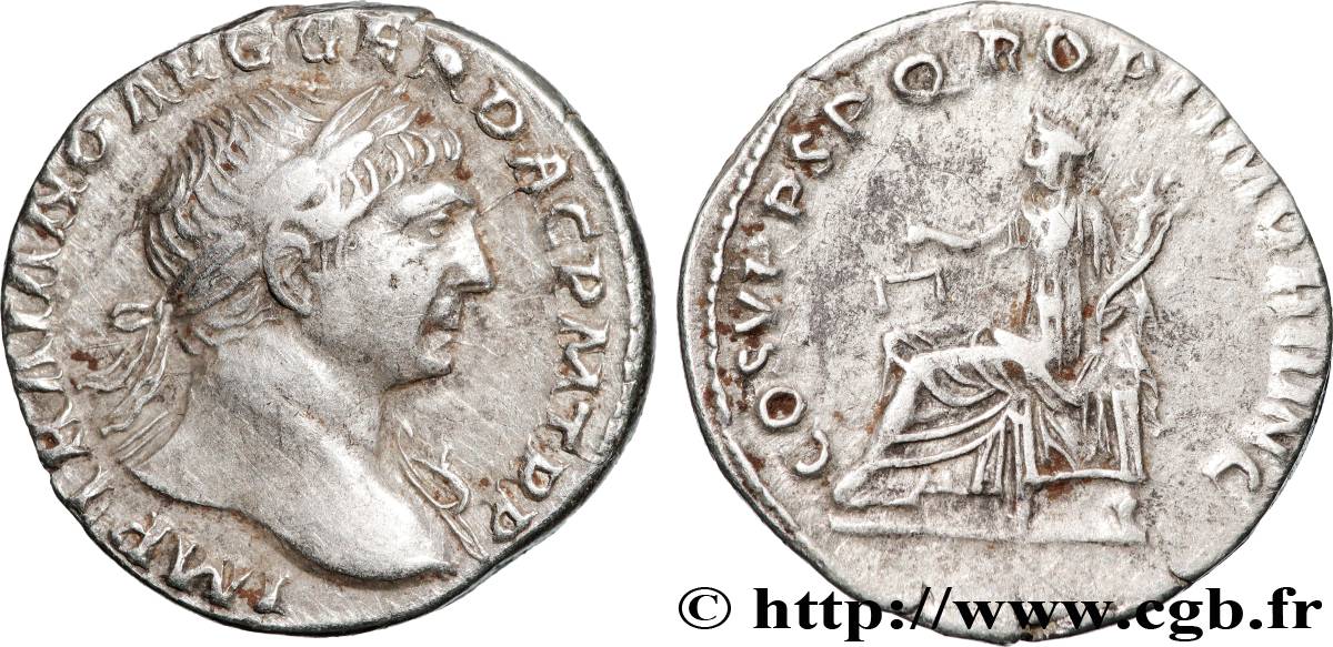 TRAJANUS Denier XF
