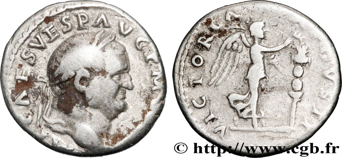 VESPASIAN Denier XF