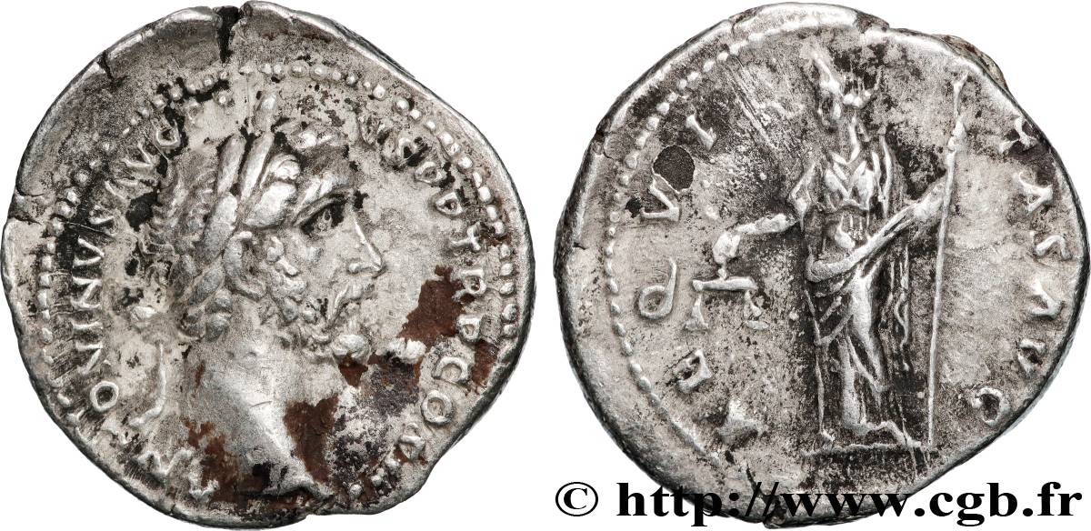 ANTONINUS PIUS Denier AU