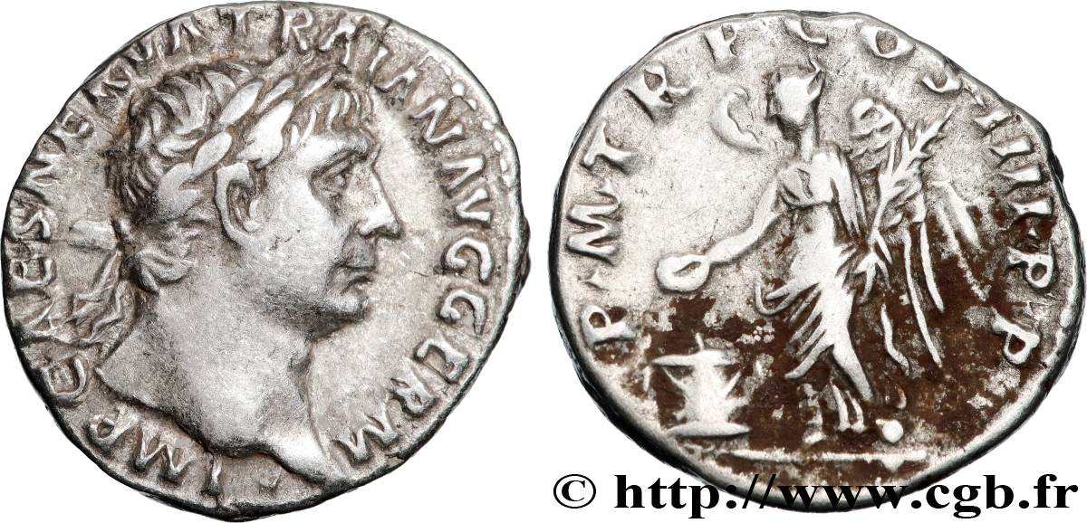 TRAJANUS Denier AU